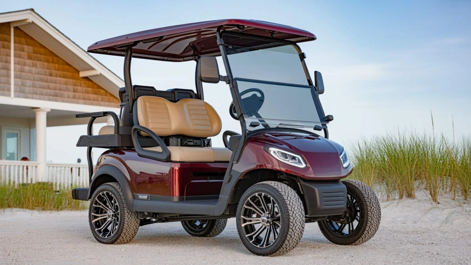 4 Seater Street Legal Electric Golf Cart Rental in Bay Head NJ