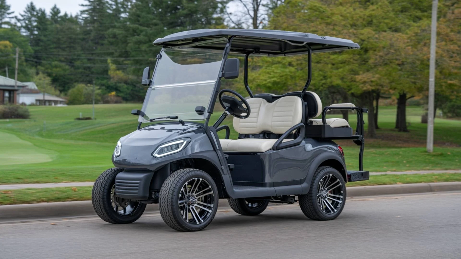 4 Seater Street Legal Electric Golf Cart Rental in East Butler PA
