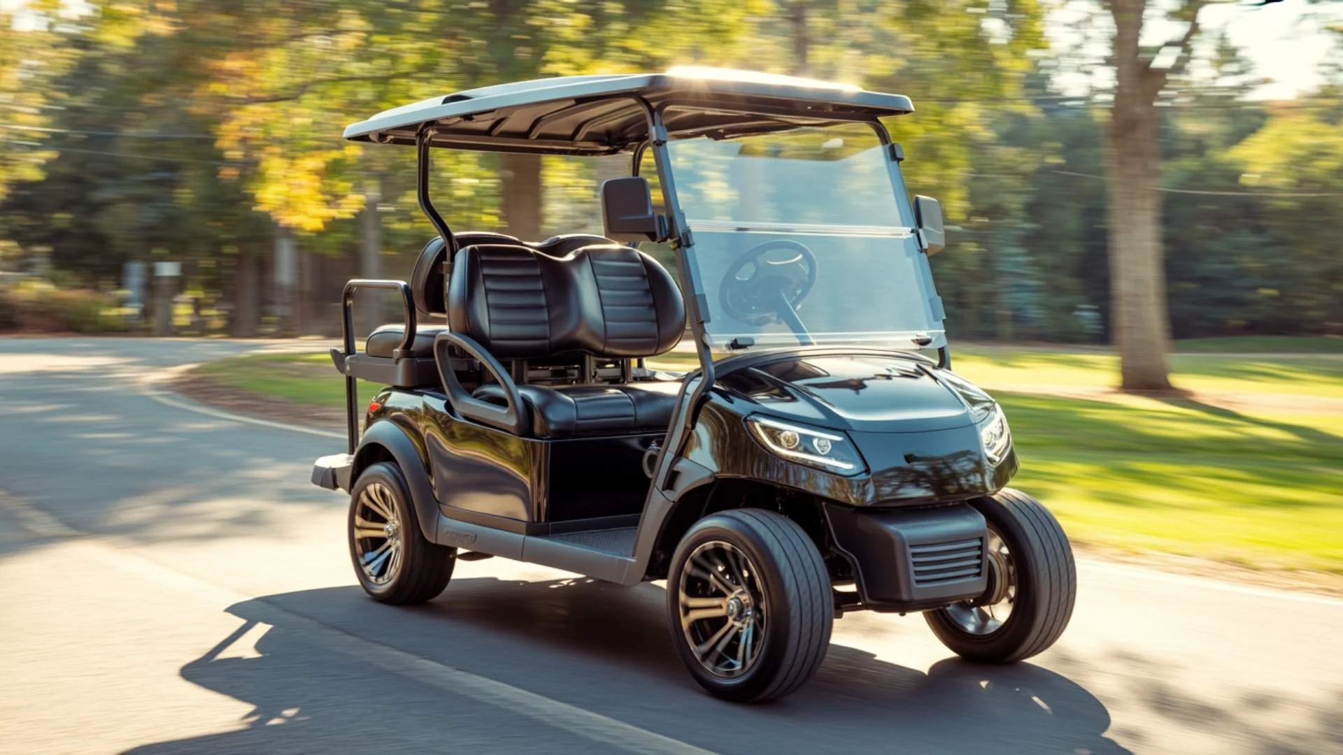 4 Seater Street Legal Electric Golf Cart Rental in North Franklin PA