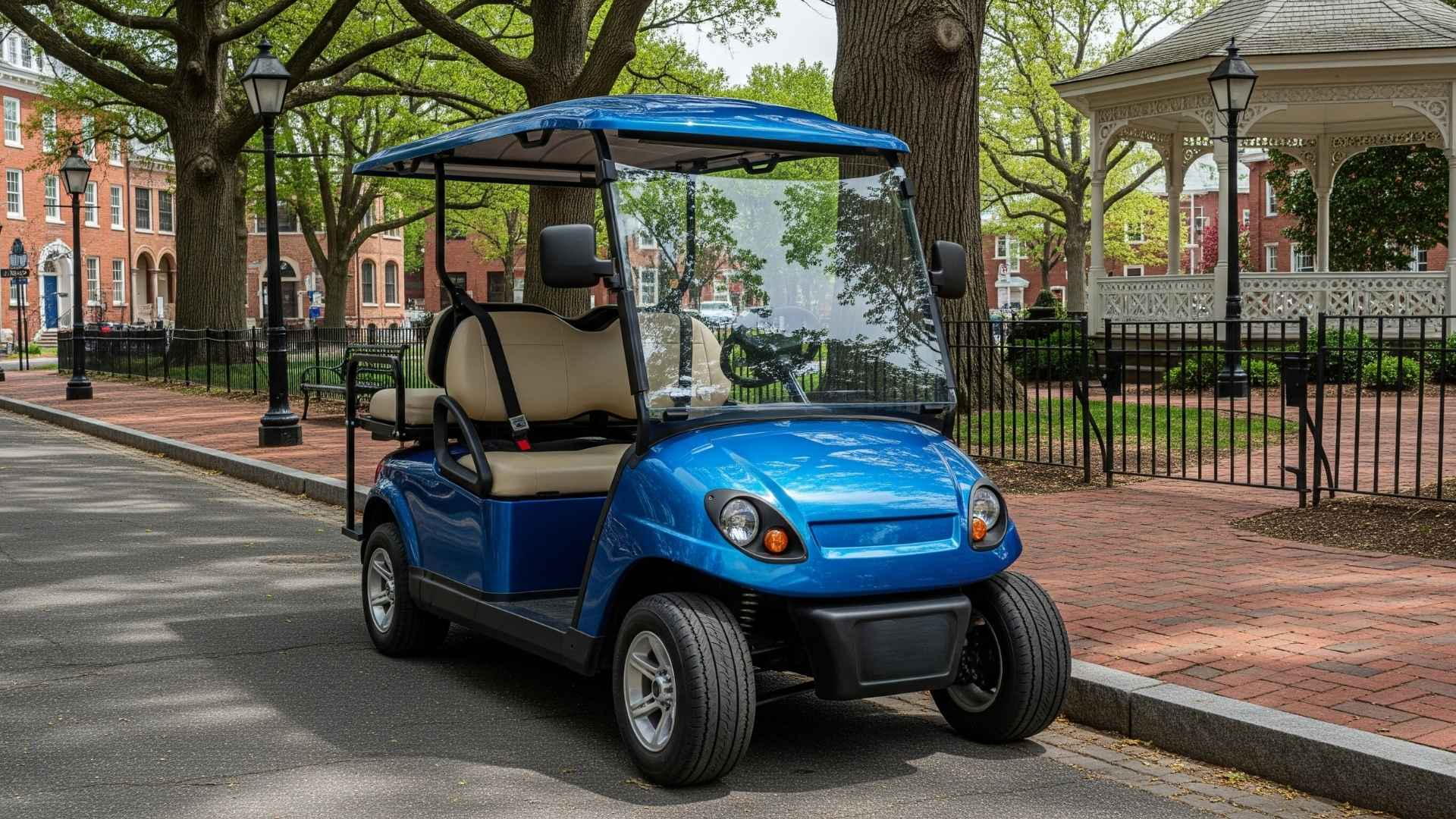4 Seater Street Legal Electric Golf Cart Rental in West Chester PA