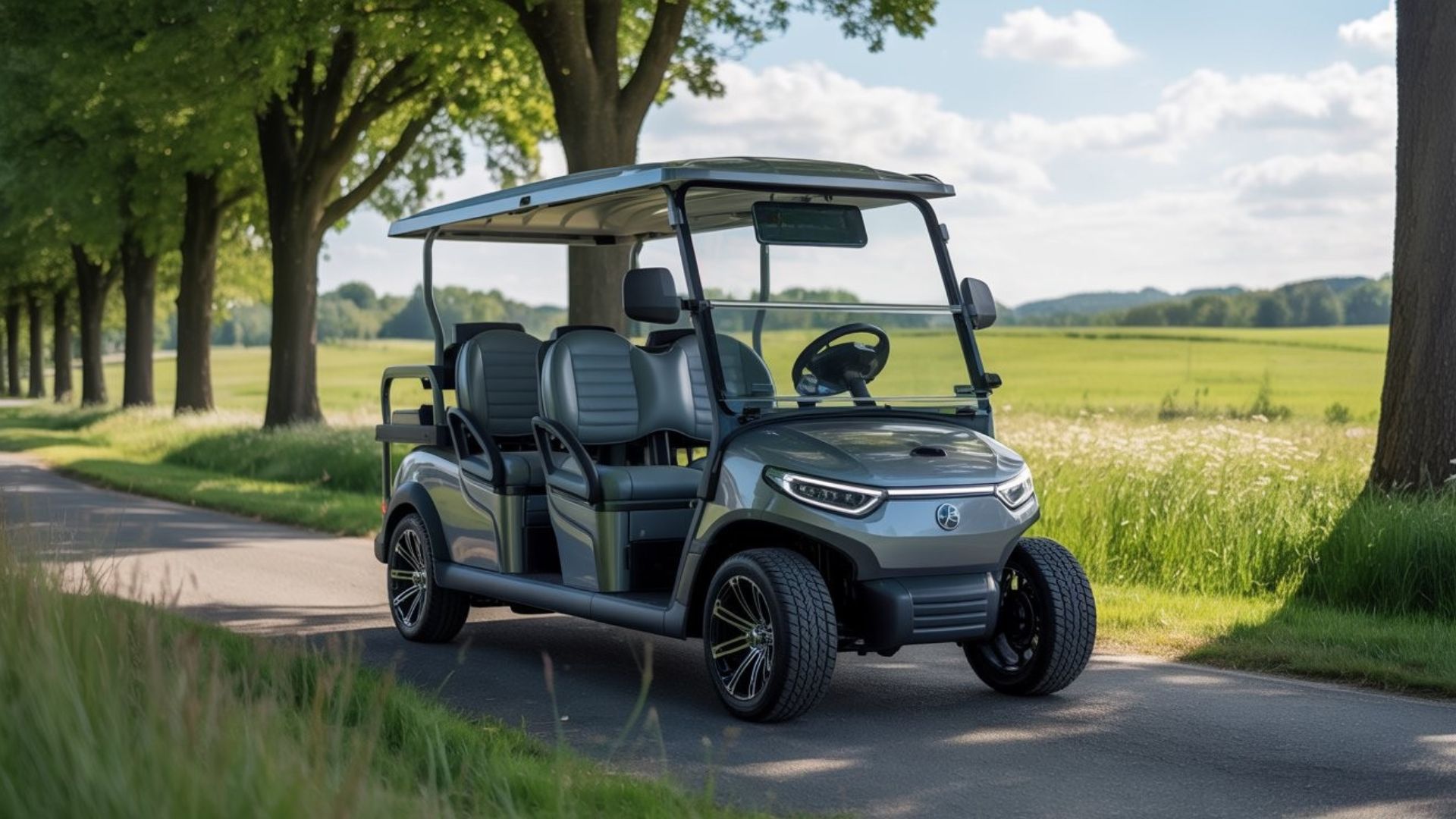 6 Seater Street Legal Electric Golf Cart Rental In Youngstown PA