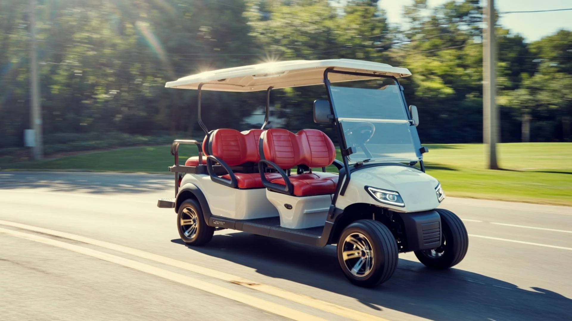 6 Seater Street Legal Electric Golf Cart Rental in Harborcreek PA