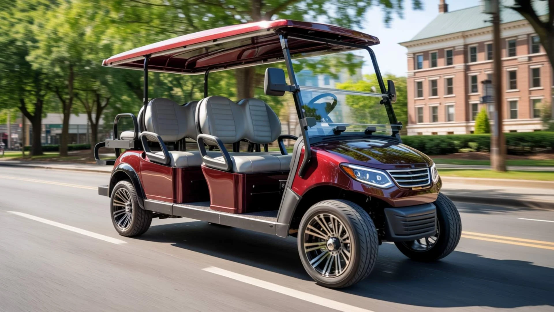 6 Seater Street Legal Electric Golf Cart Rental in Kearny NJ