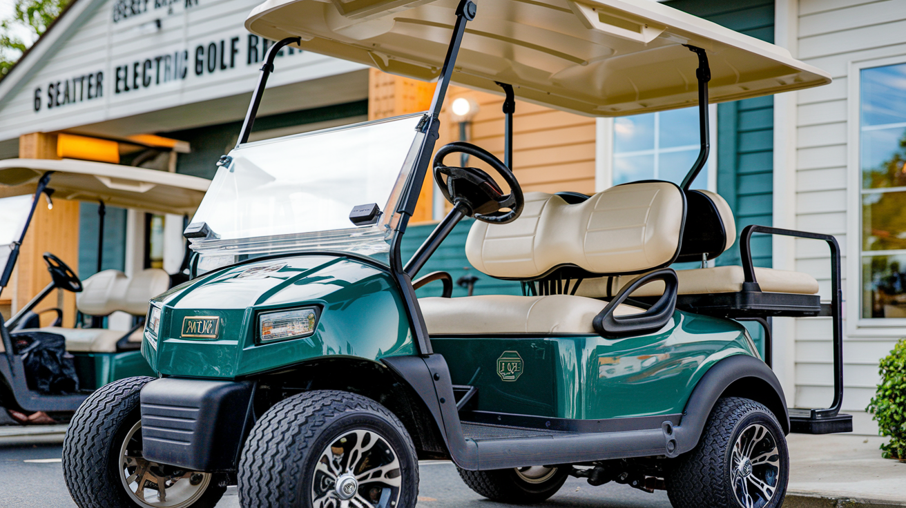 6 Seater Electric Golf Cart Rental in Clearfield PA
