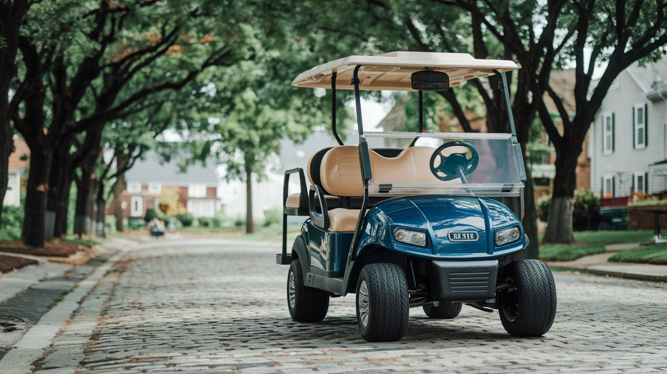 4 Seater Street Legal Electric Golf Cart Rental in Forest Hills PA