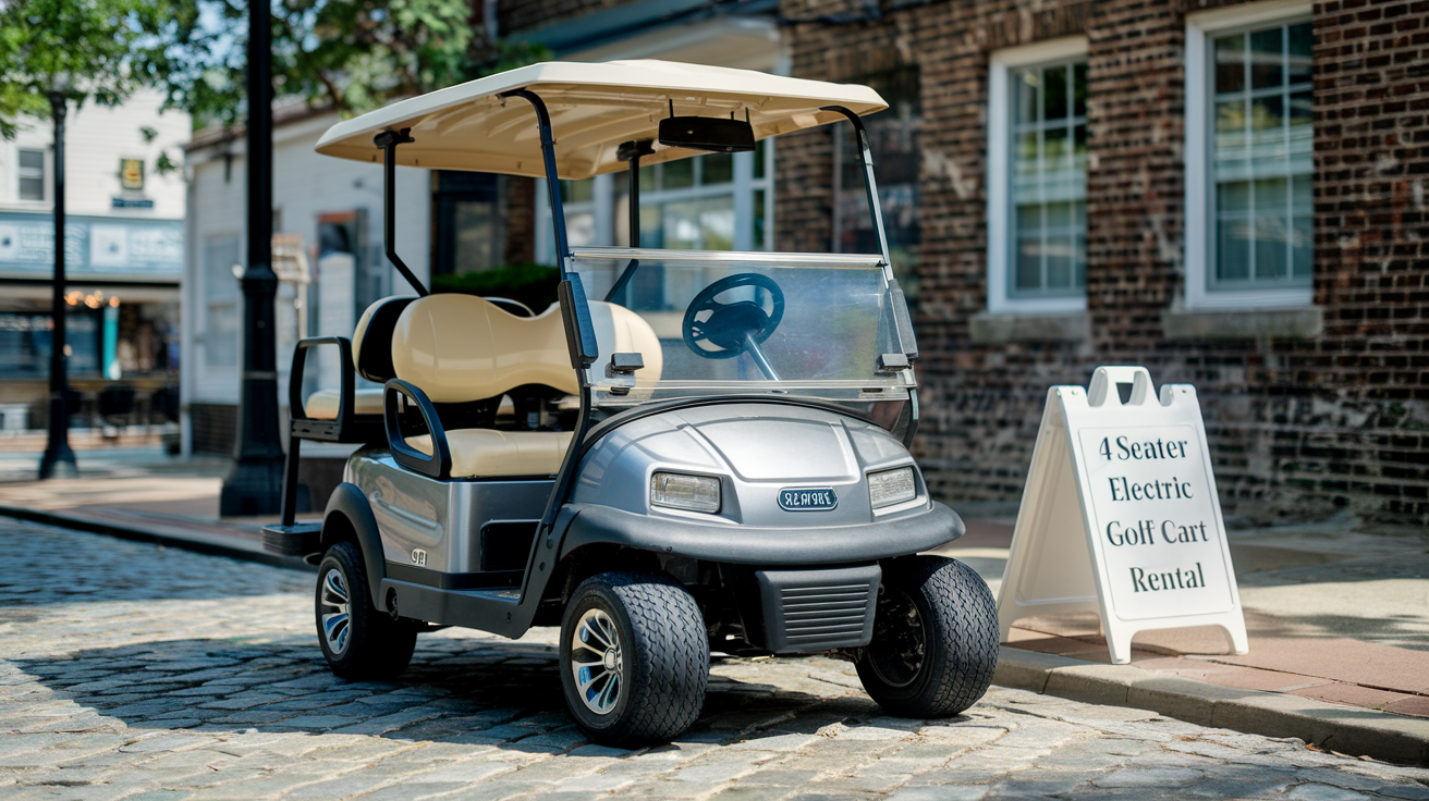 4 Seater Electric Golf Cart Rental in Dallastown PA
