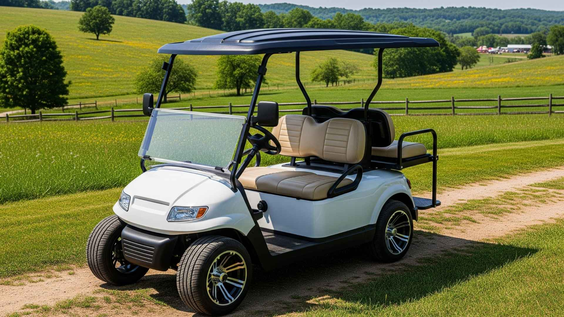 4 Seater Electric Golf Cart Rental in Bloomsburg PA