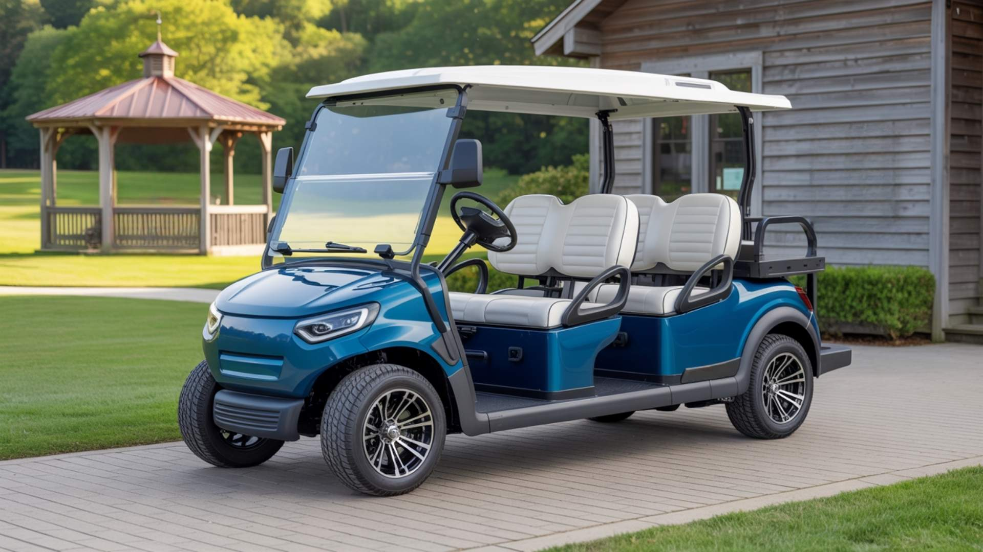 4 Seater Electric Golf Cart Rental in Raccoon PA