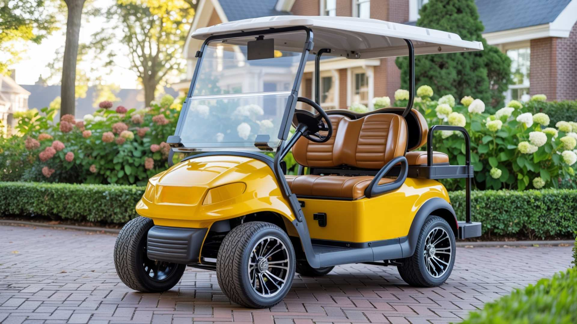 4 Seater Street Legal Electric Golf Cart Rental in Aberdeen NJ