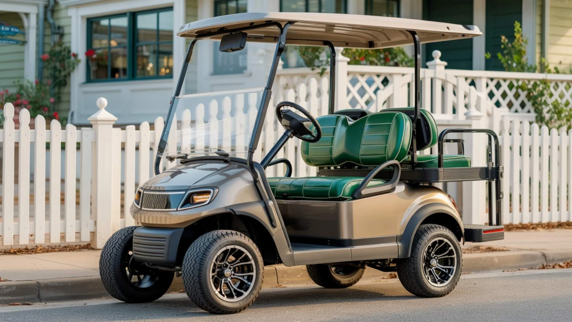 4 Seater Street Legal Electric Golf Cart Rental in Blades DE