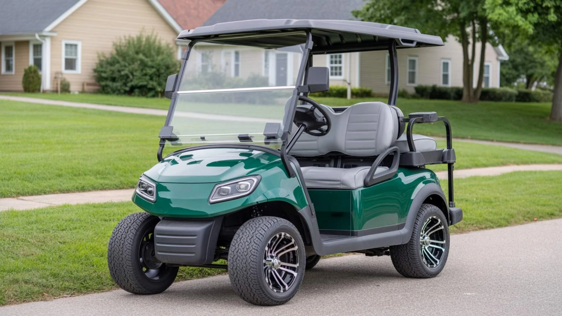 4 Seater Street Legal Electric Golf Cart Rental in Brookfield PA