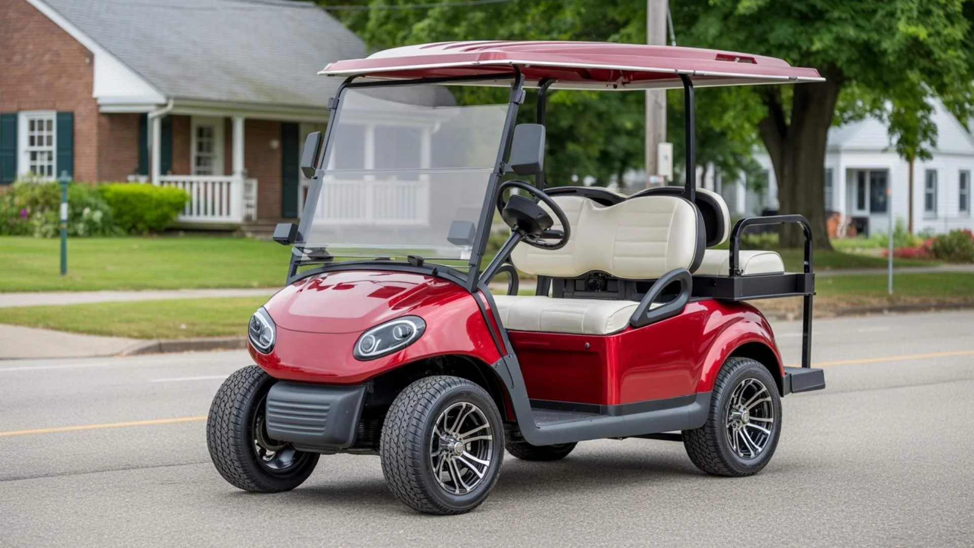 4 Seater Street Legal Electric Golf Cart Rental in Mill Village PA