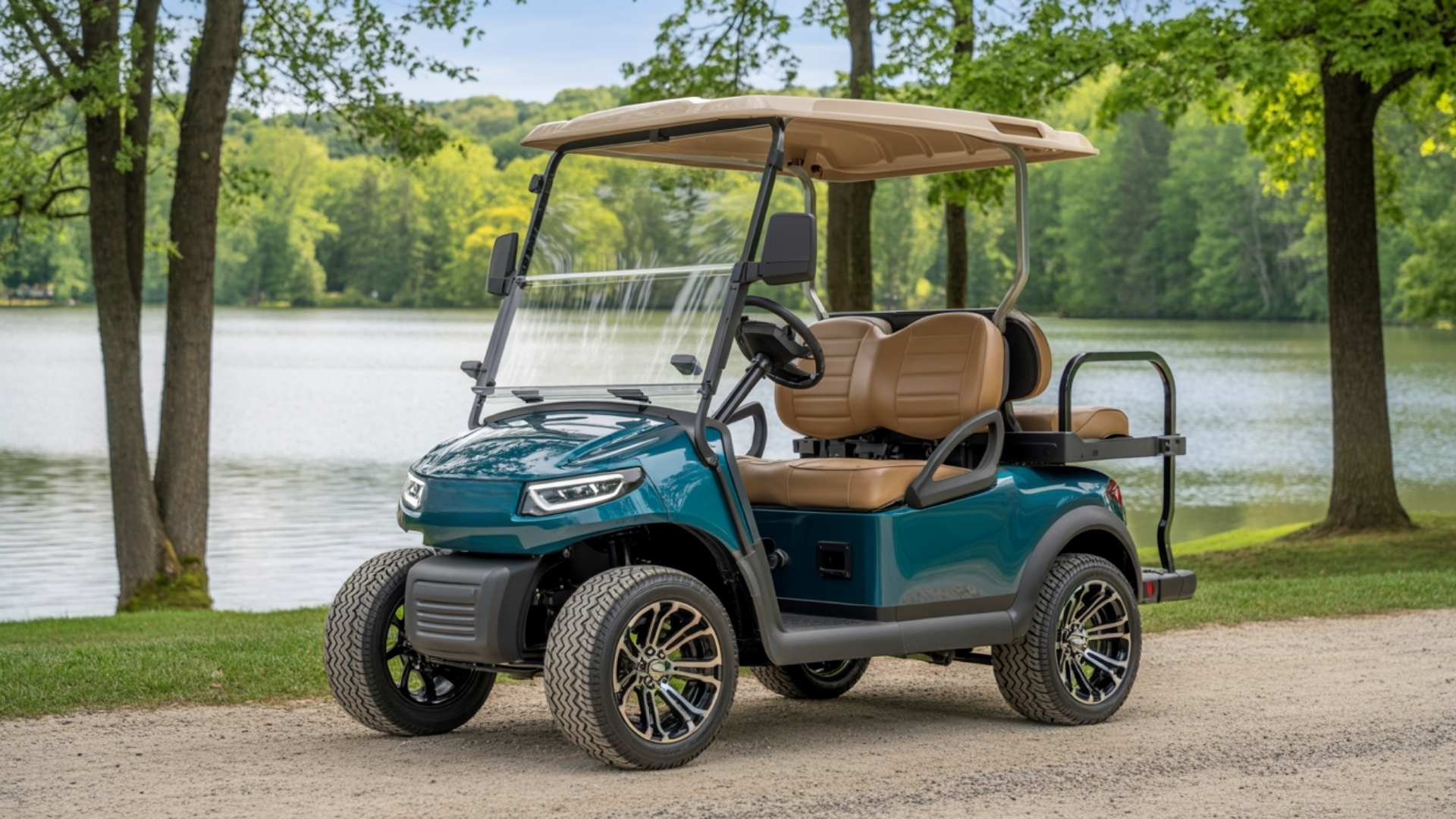 4 Seater Street Legal Electric Golf Cart Rental in Paupack PA