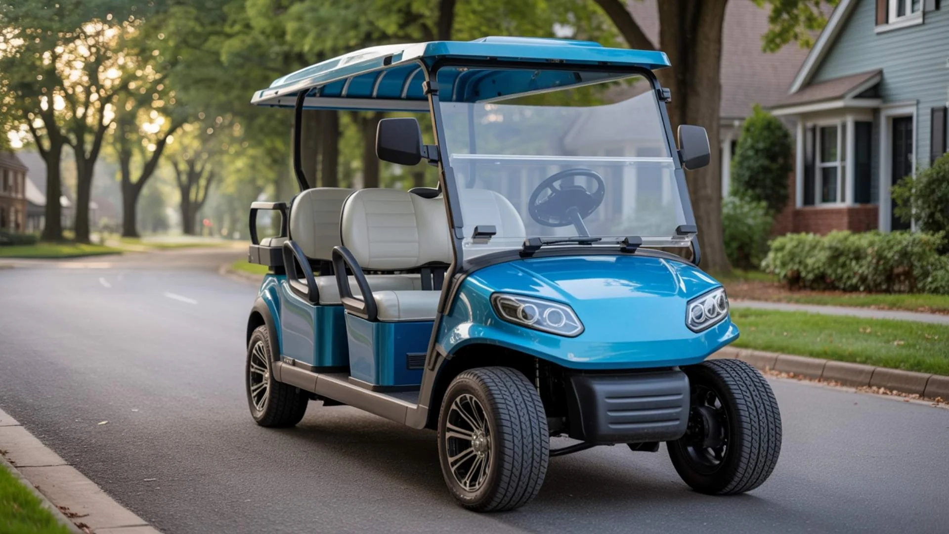 4 Seater Street Legal Electric Golf Cart Rental in Wilmerding PA