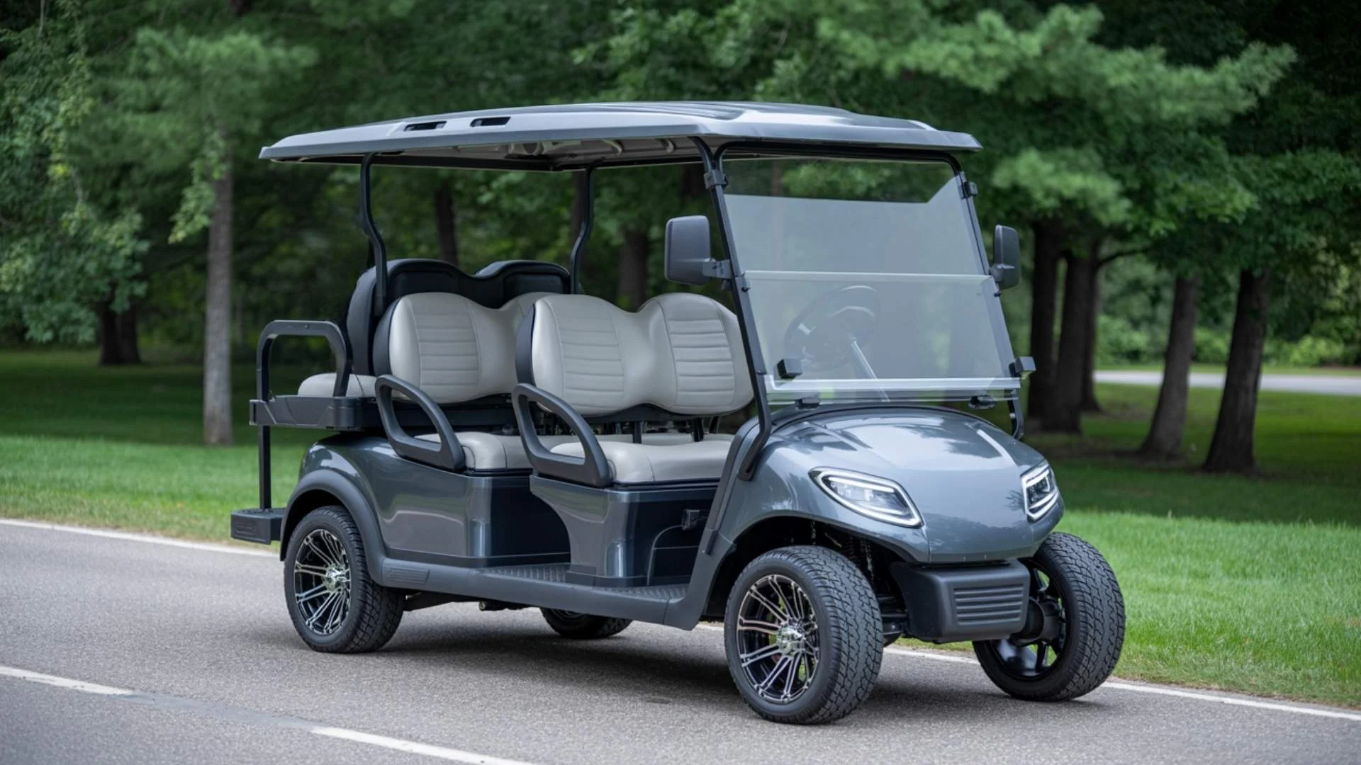 6 Seater Street Legal Electric Golf Cart Rental in Choconut PA