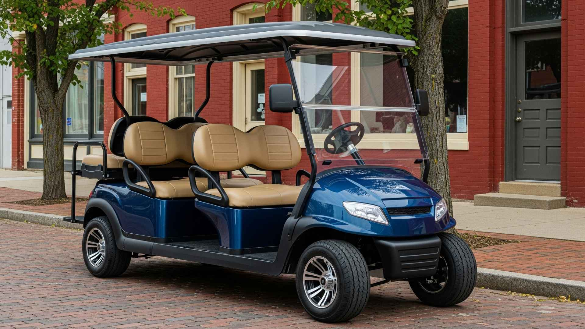 6 Seater Street Legal Electric Golf Cart Rental in Philipsburg PA