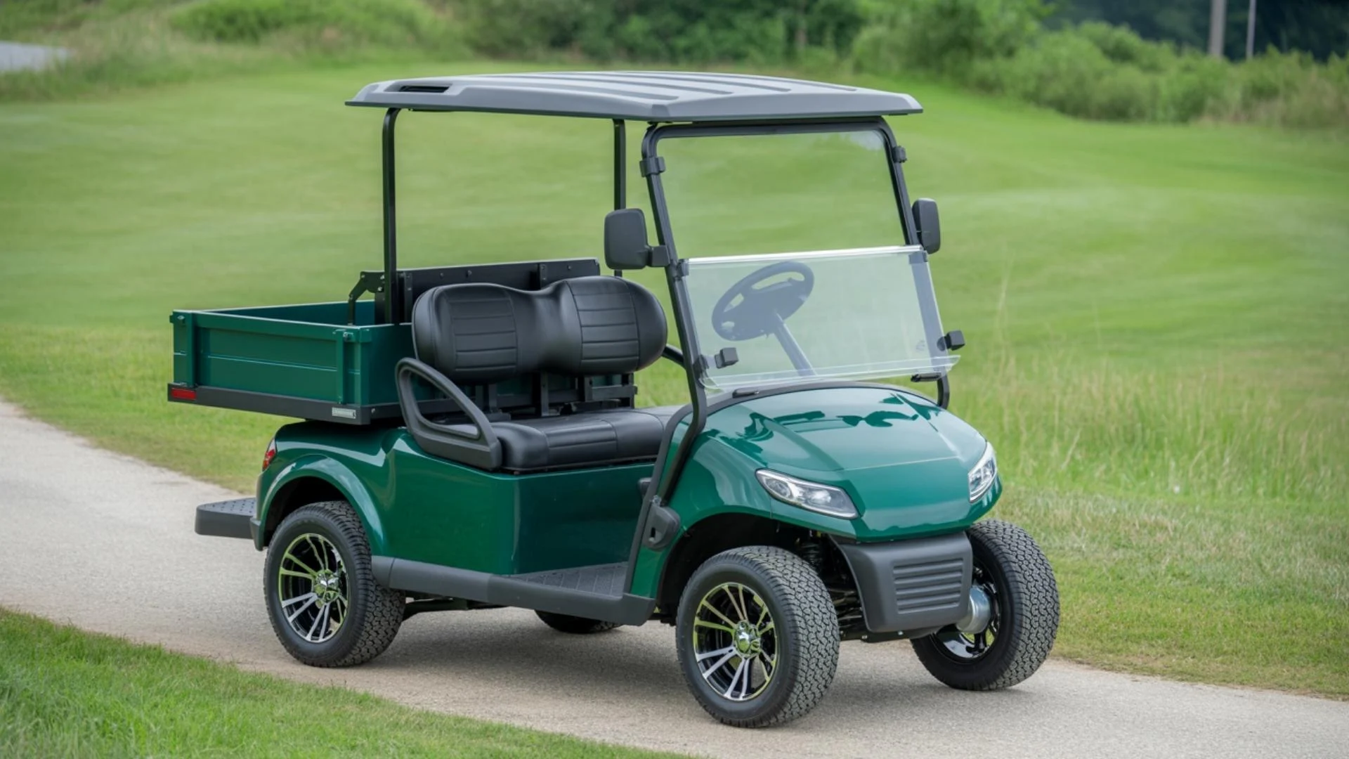 Utility 2 Seater Street Legal Electric Golf Cart Rental in Lavallette NJ