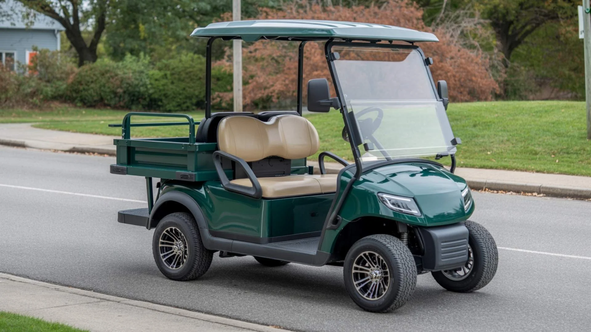 Utility 2 Seater Street Legal Electric Golf Cart Rental in Slocum PA