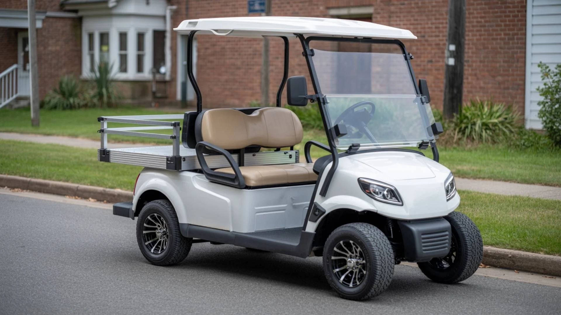 Utility 2 Seater Street Legal Electric Golf Cart Rental in South Beaver PA